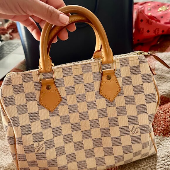 Authentic Louis Vuitton Speedy 25 Azur - Picture 4 of 4